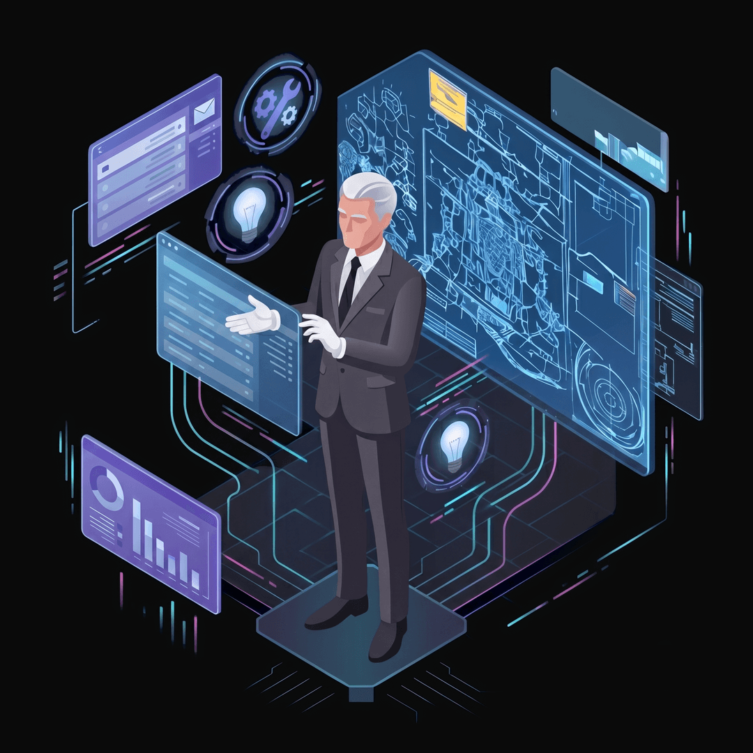 Wadsworth AI assistant at work — automating business tasks